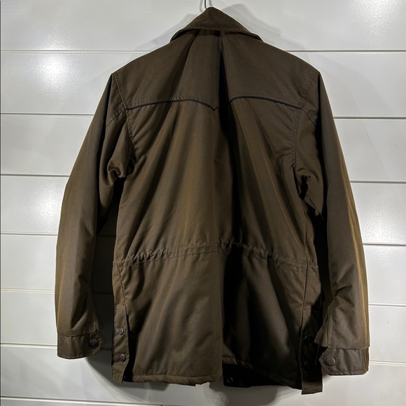 Outback Trading Company Ladies Roundup Waxed Brown Jacket Oikskin - Picture 12 of 13